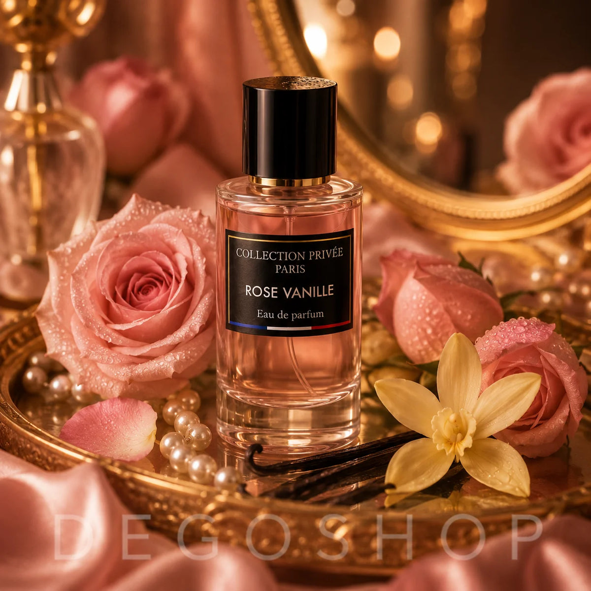 Eau de Parfum Vanille & Fleur de Rose 50ml — Floral Gourmand