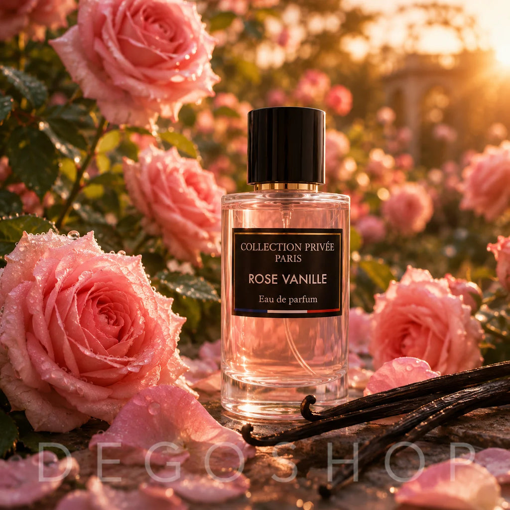 Eau de Parfum Vanille & Fleur de Rose 50ml — Floral Gourmand