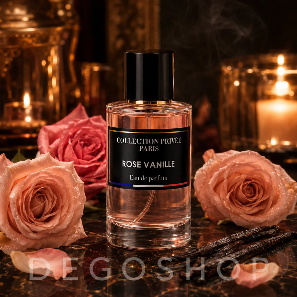 Eau de Parfum Vanille & Fleur de Rose 50ml — Floral Gourmand