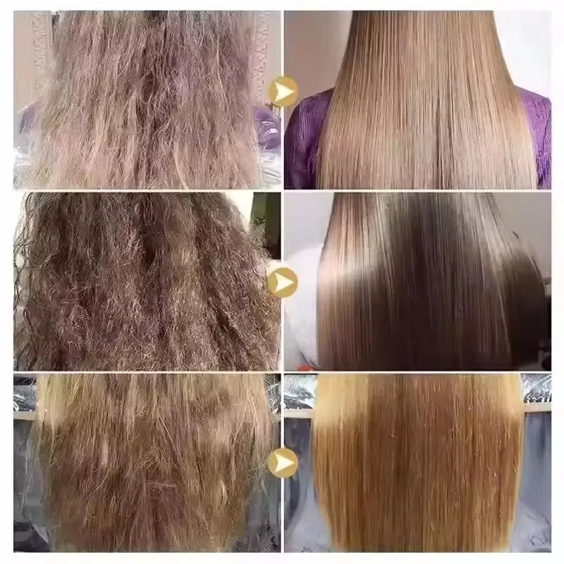 Magic Keratin Hair Mask: an instant repairing treatment for damaged, frizz-prone hair. Deeply nourishes and hydrates for soft, smooth, and shiny hair.