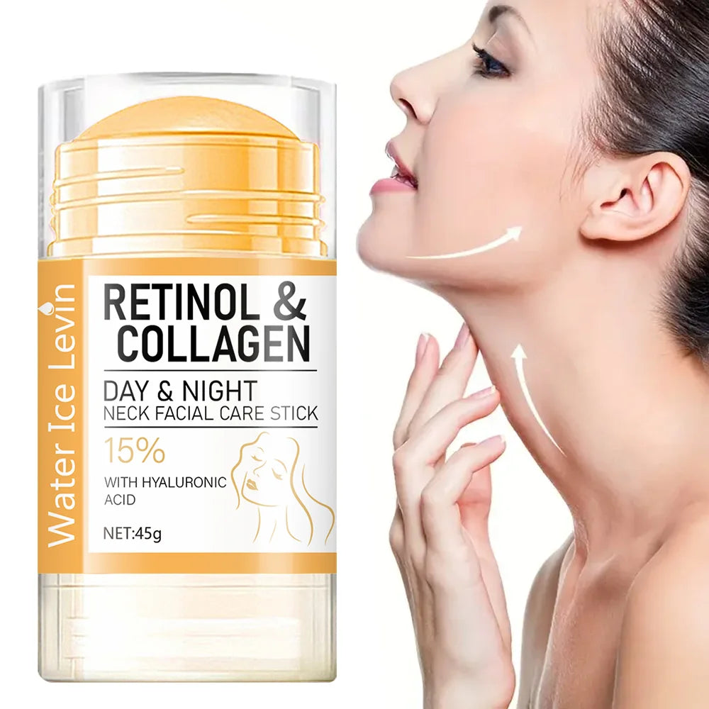 Stick Rétinol & Collagène Visage-Cou — Fermeté & Acide Hyaluronique