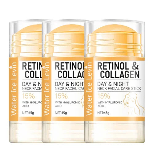 Stick Rétinol & Collagène Visage-Cou — Fermeté & Acide Hyaluronique