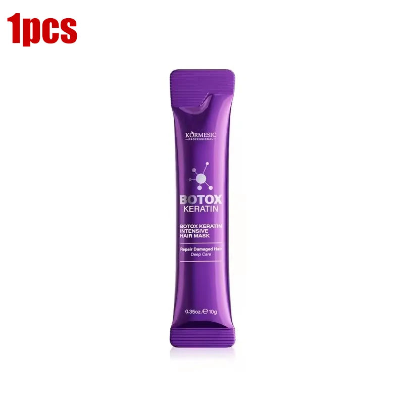 Masque Kératine Réparateur Instantané — Cheveux Abîmés & Frisottis