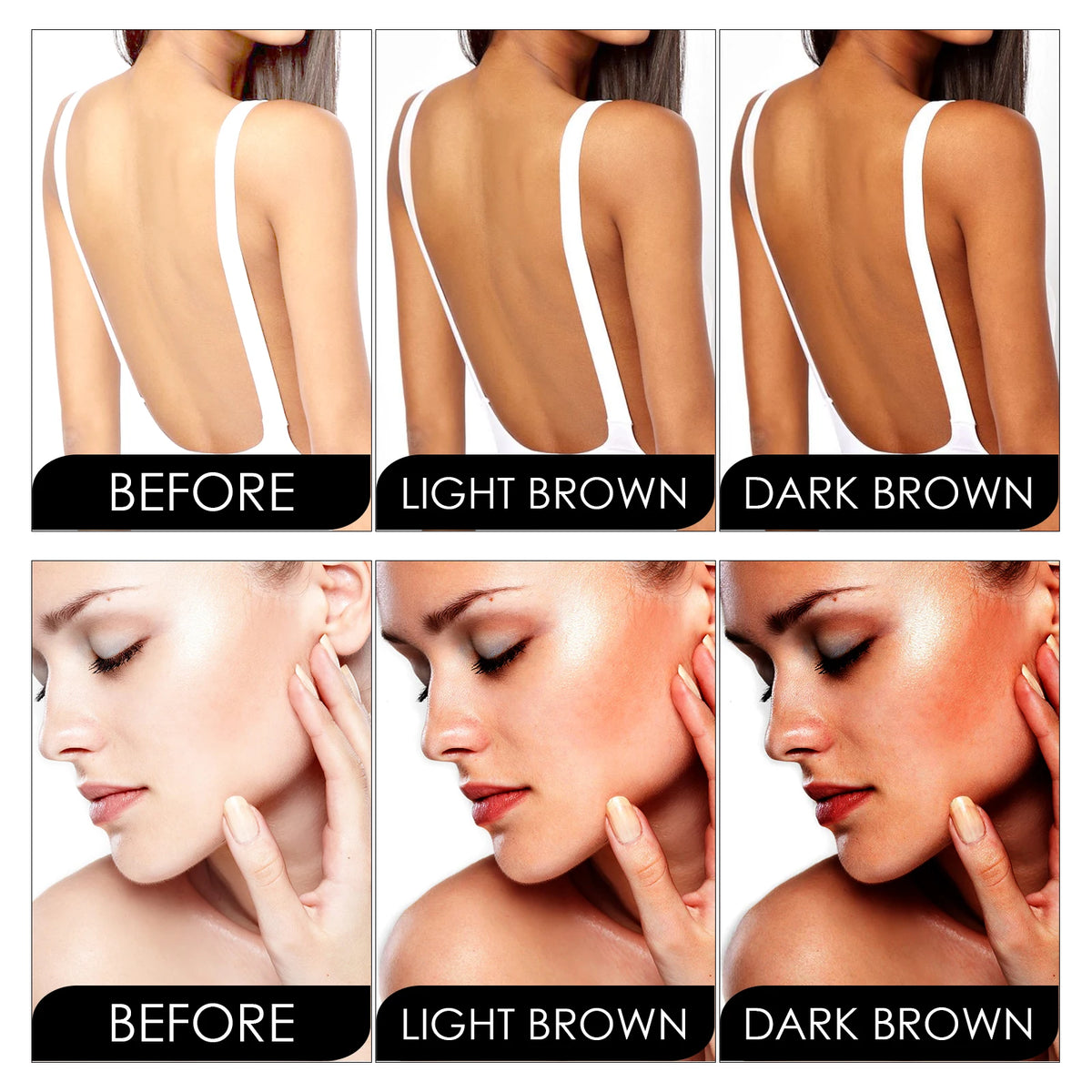 Gel Bronzant Intense Huile de Coco & Carotte — Effet Sun-Kissed