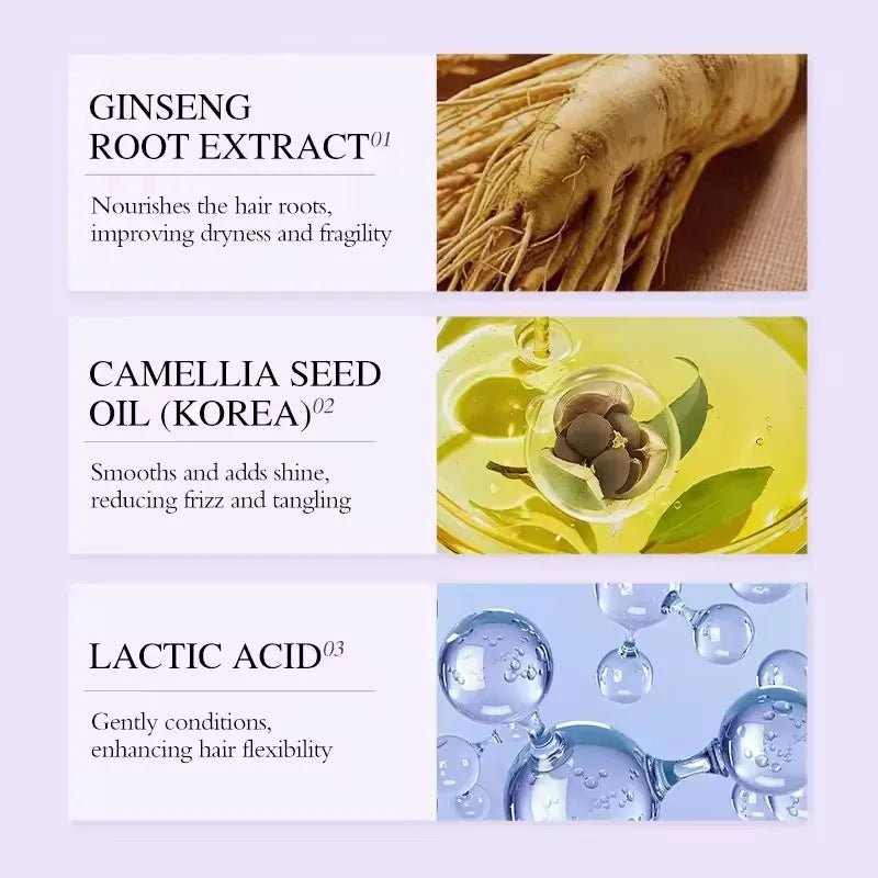 Magic Keratin Hair Mask: an instant repairing treatment for damaged, frizz-prone hair. Deeply nourishes and hydrates for soft, smooth, and shiny hair.