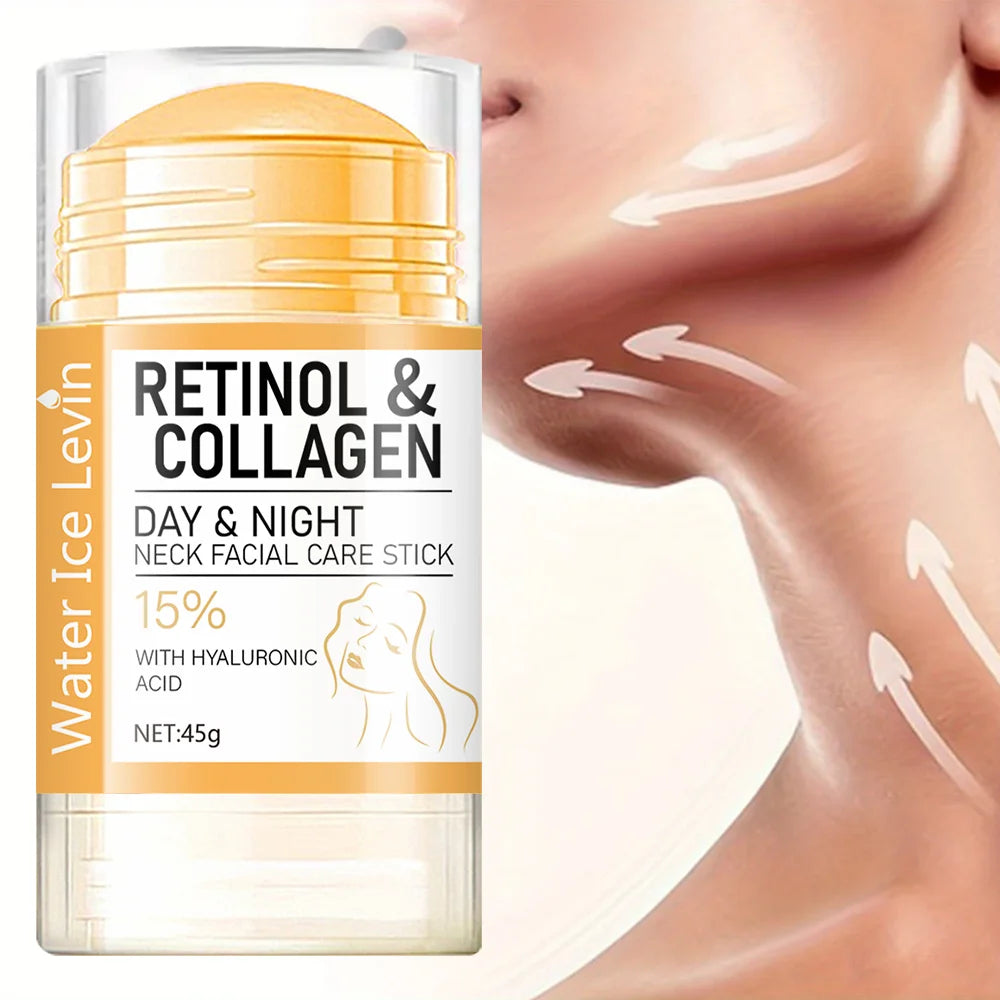Stick Rétinol & Collagène Visage-Cou — Fermeté & Acide Hyaluronique